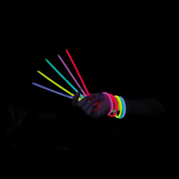 Bracelets fluo paquet de 15