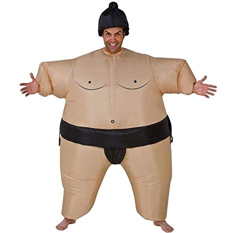 Costume gonflable sumo