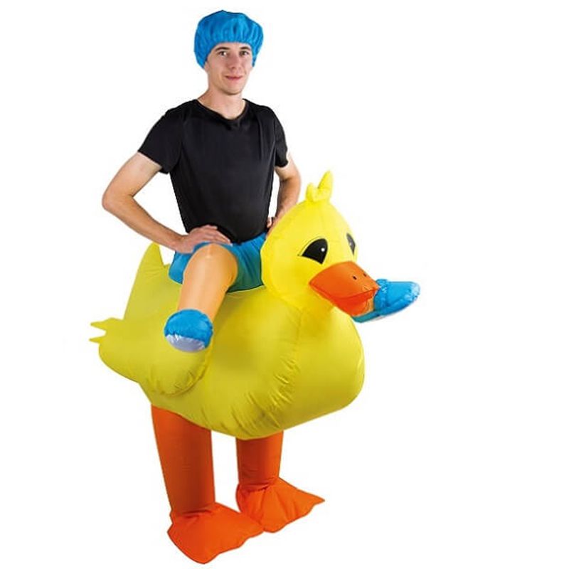 Costume gonflable canard