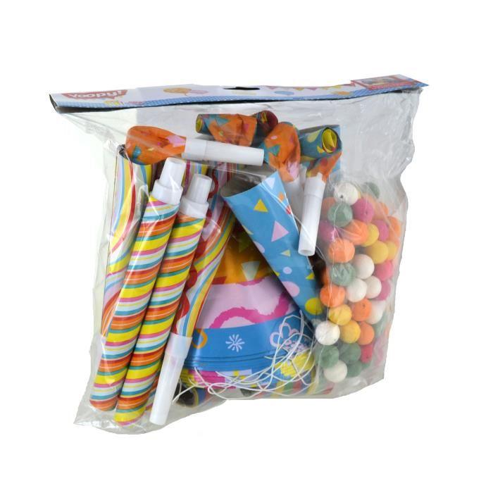 Sachet cotillons pour 10 personnes ( 21102)